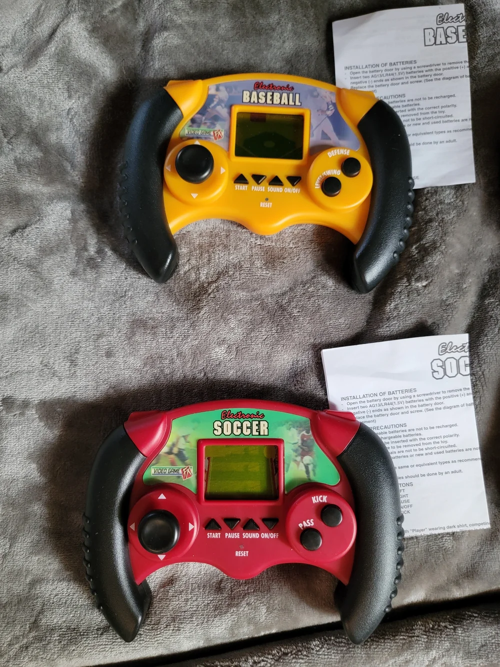 Retro Play Handheld Gaming Console Set Of 6